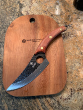 Load image into Gallery viewer, Base Camp Knife from Hammered Steel
